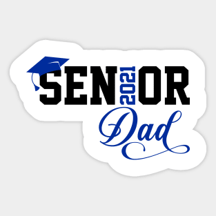 Senior Dad 2021 T-Shirt Mug Sticker